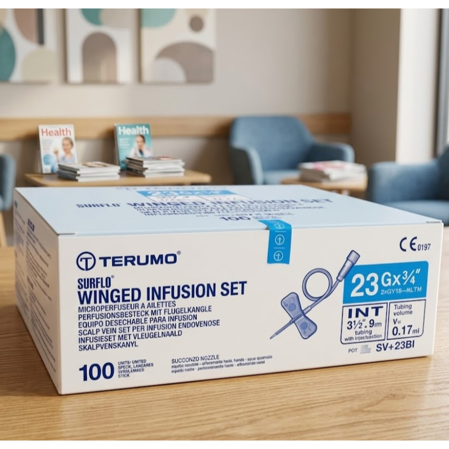 Terumo Wing Needle 23G 25G 27G Infusion Set Wing Terumo