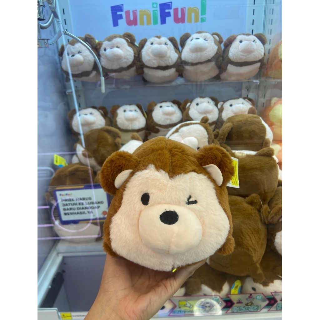 (Ready Stock) Boneka Beruang Lucu // Boneka capit FUNIFUN // OH SOME // KKV // TIMEZONE // Boneka Lu