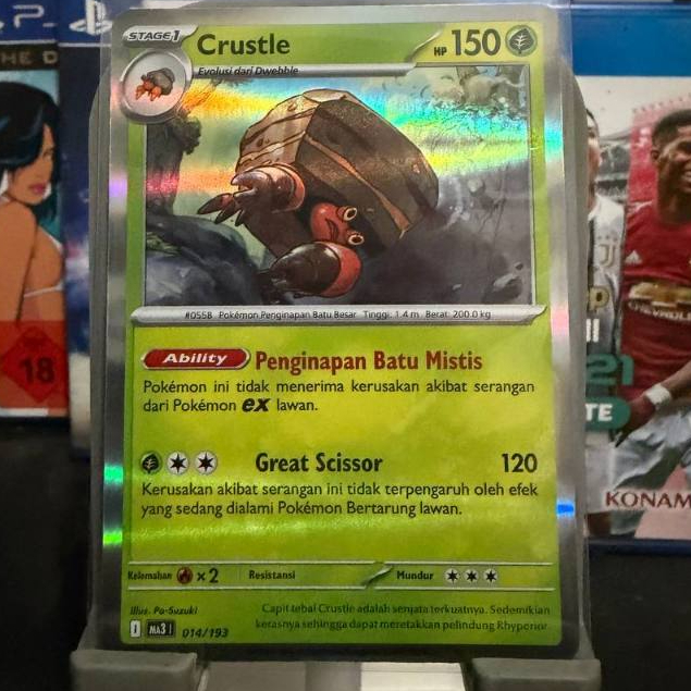 CRUSTLE HOLO Mega impian