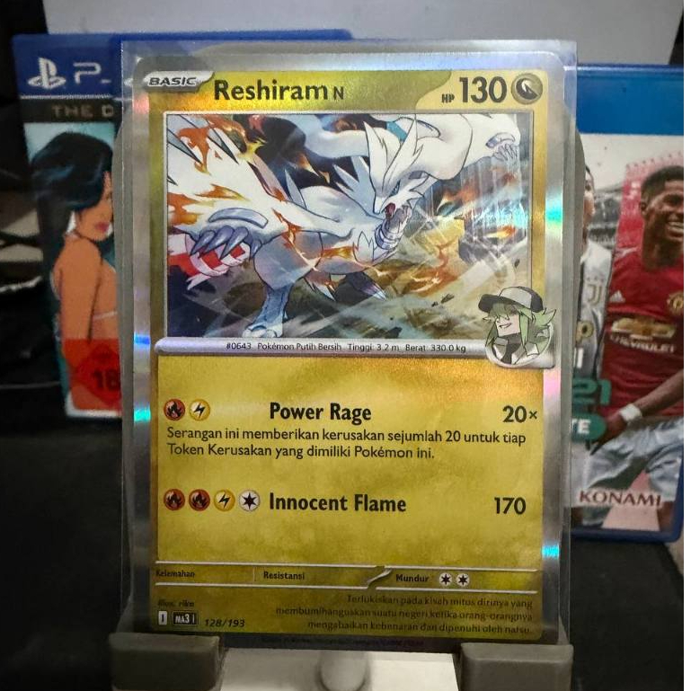 Reshiram N MA3 128/193 Holo ID