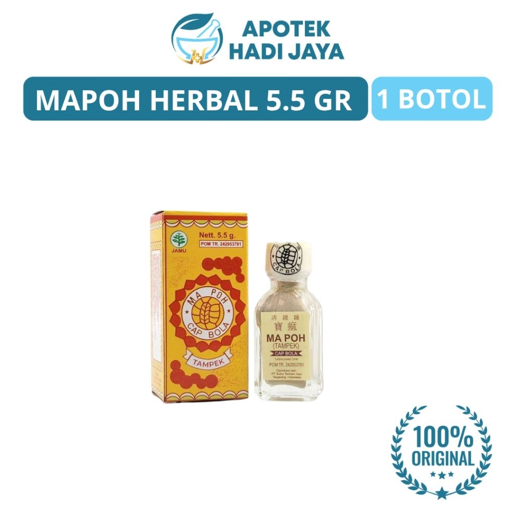 MAPOH HERBAL BOTOL 5.5 GRAM