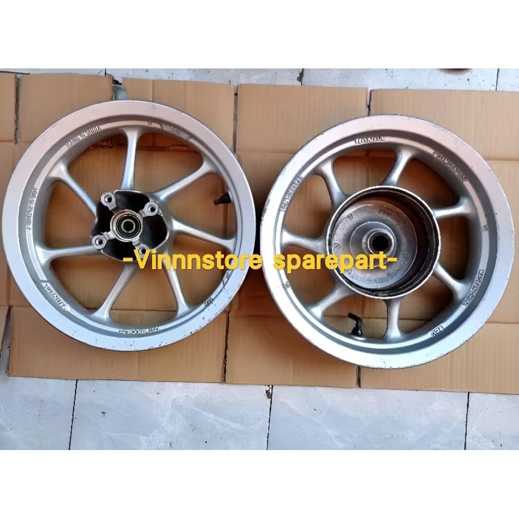 velg 1set Honda Scoopy Ring 12 original cabutan