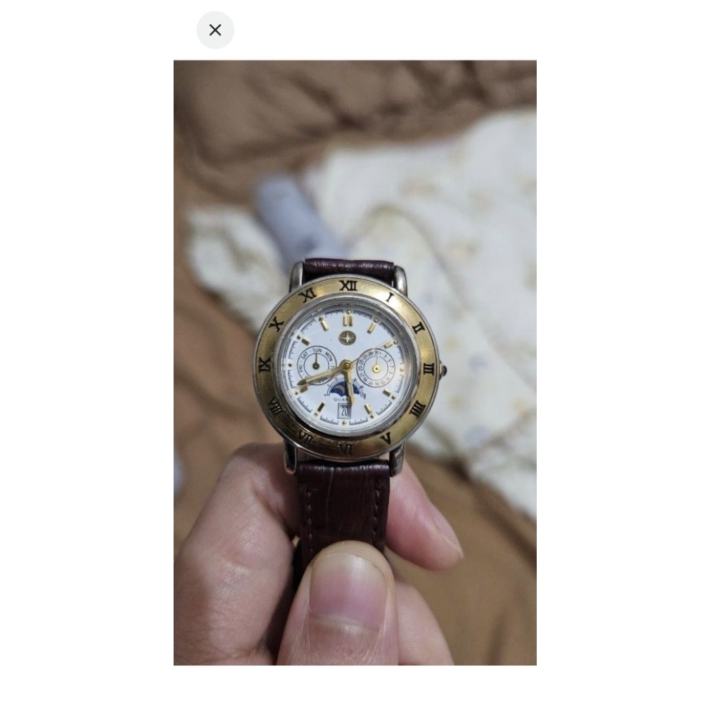 Jam tangan wanita citibank moonphase