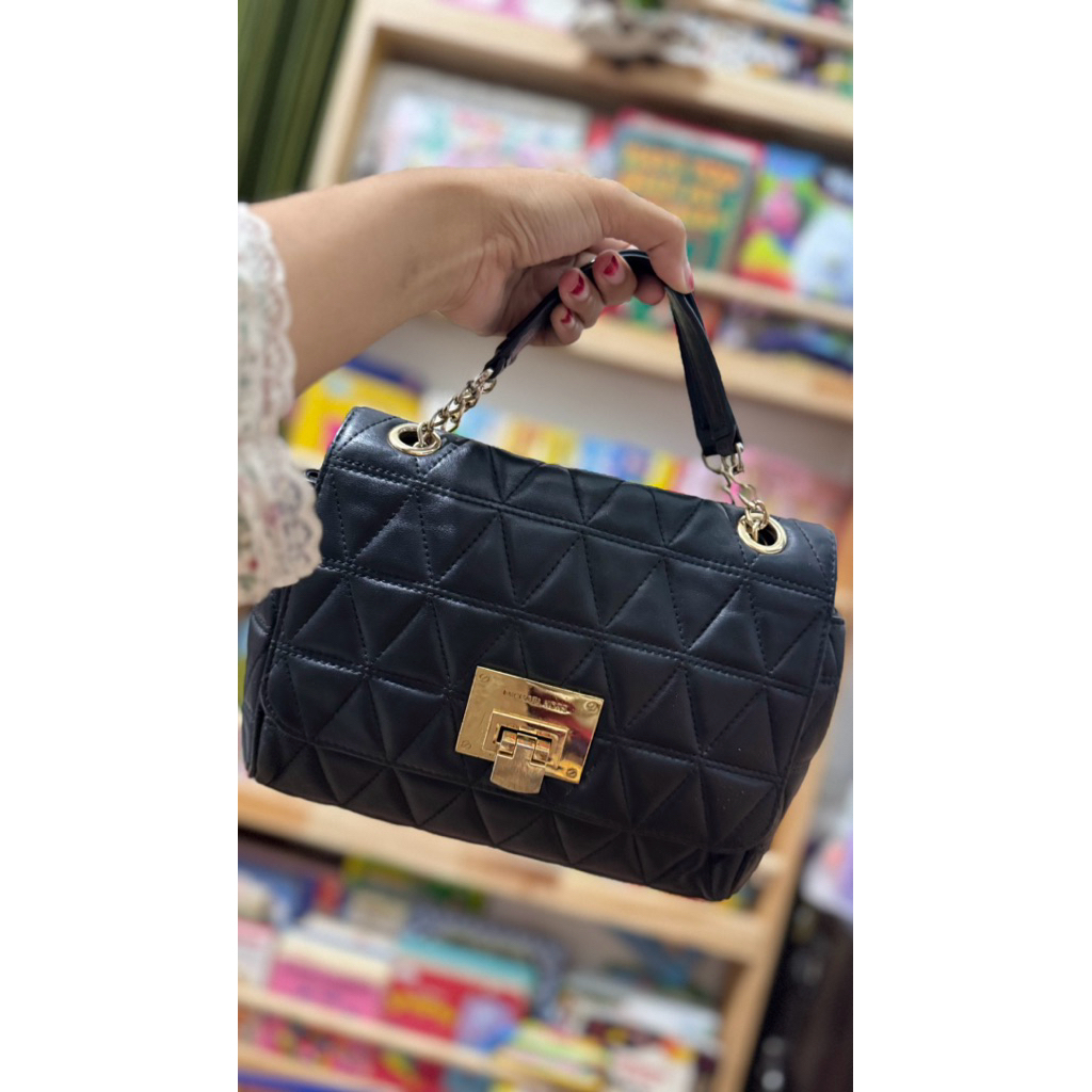 Michael Kors Sloam Black - Tas Second/Tas Preloved/Tas Branded Preloved