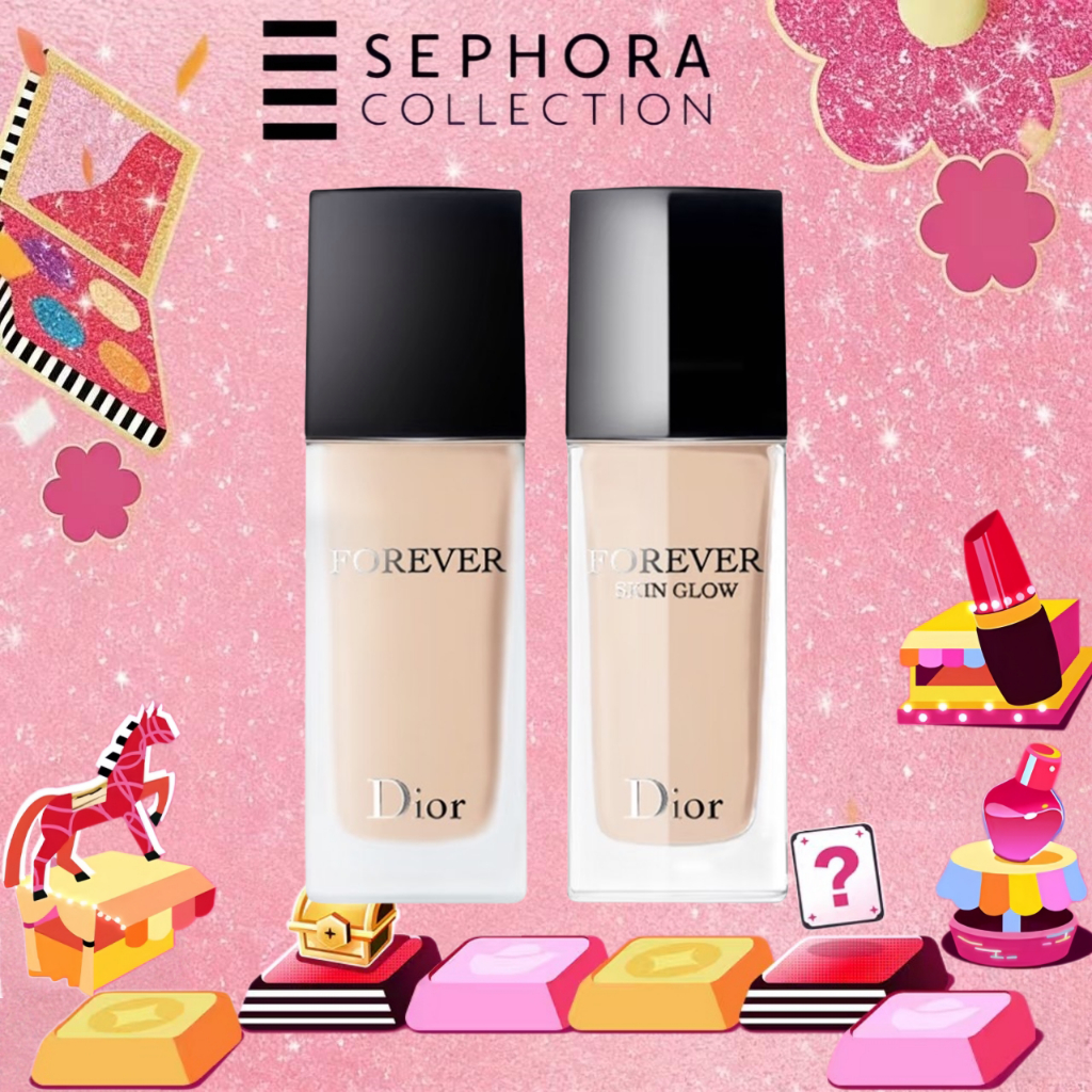 {100%ORIGINAL} DIOR - Forever Skin Glow 24H Hydrating Radiant Foundation . 30ml