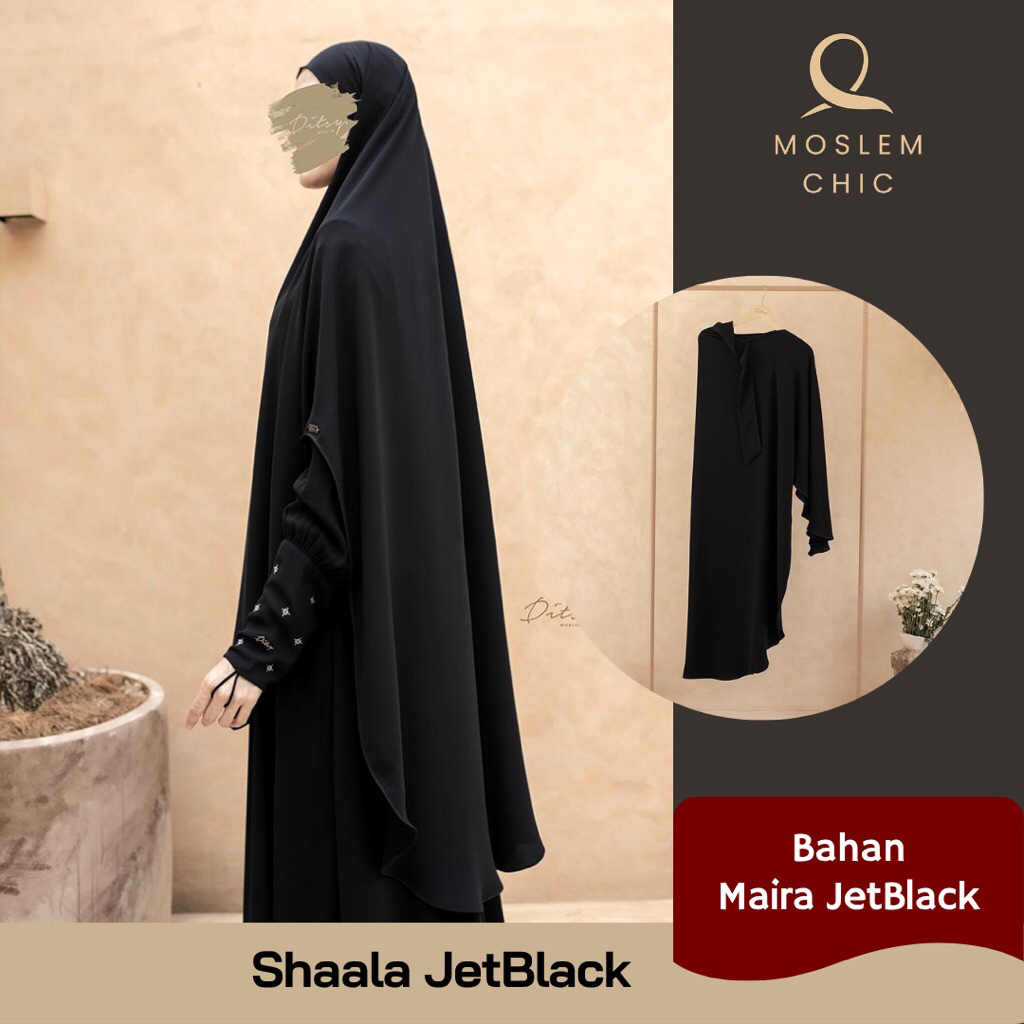 Shaala Maira JetBlack by Ditsy Moslem