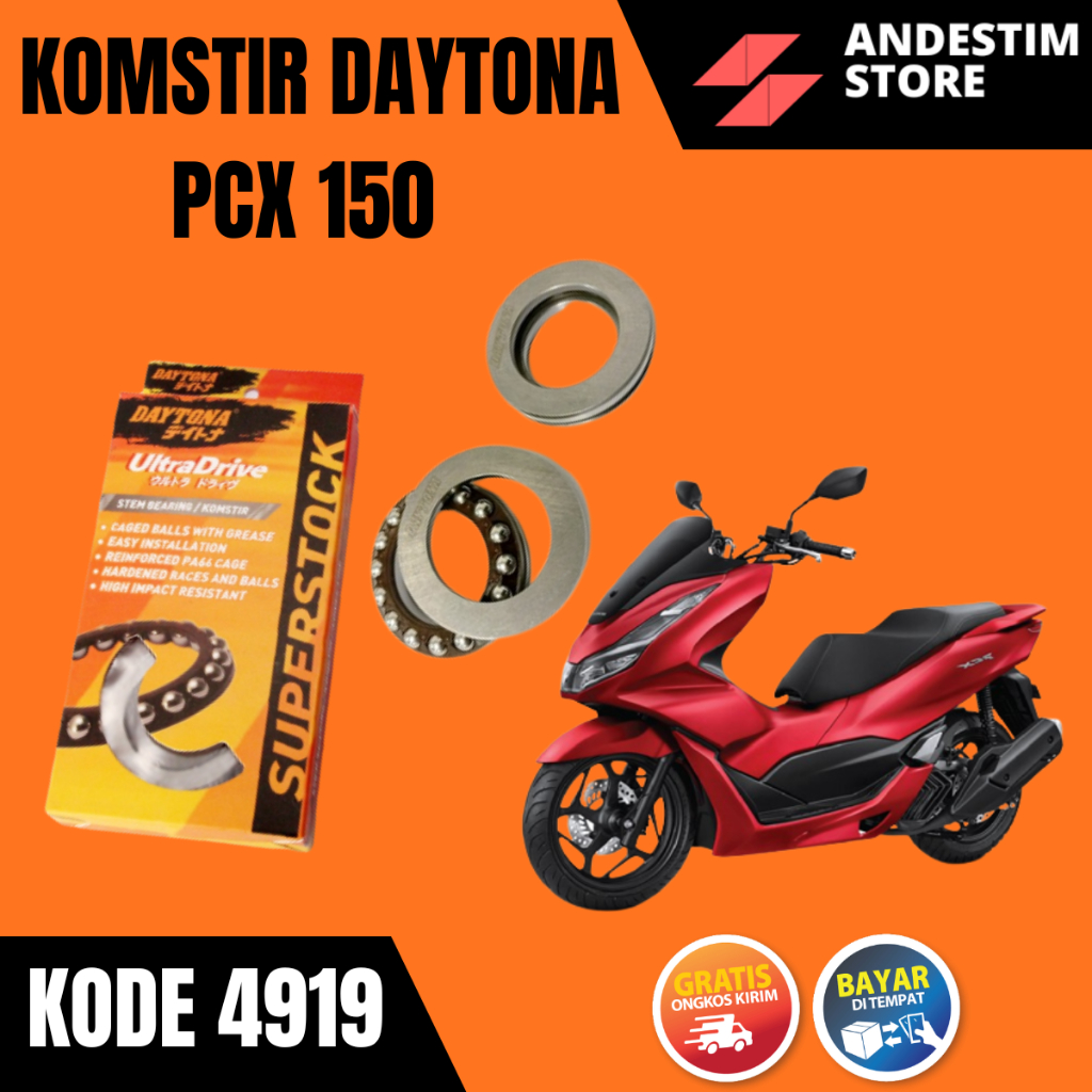 Komstir daytona racing Honda PCX 150 Original 4919