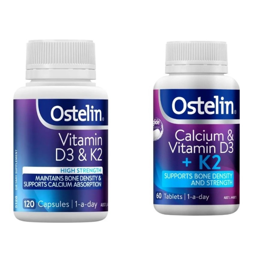 Ostelin Cal D3 K2, Ostelin Vit D3 K2 (Ori from Aussie)