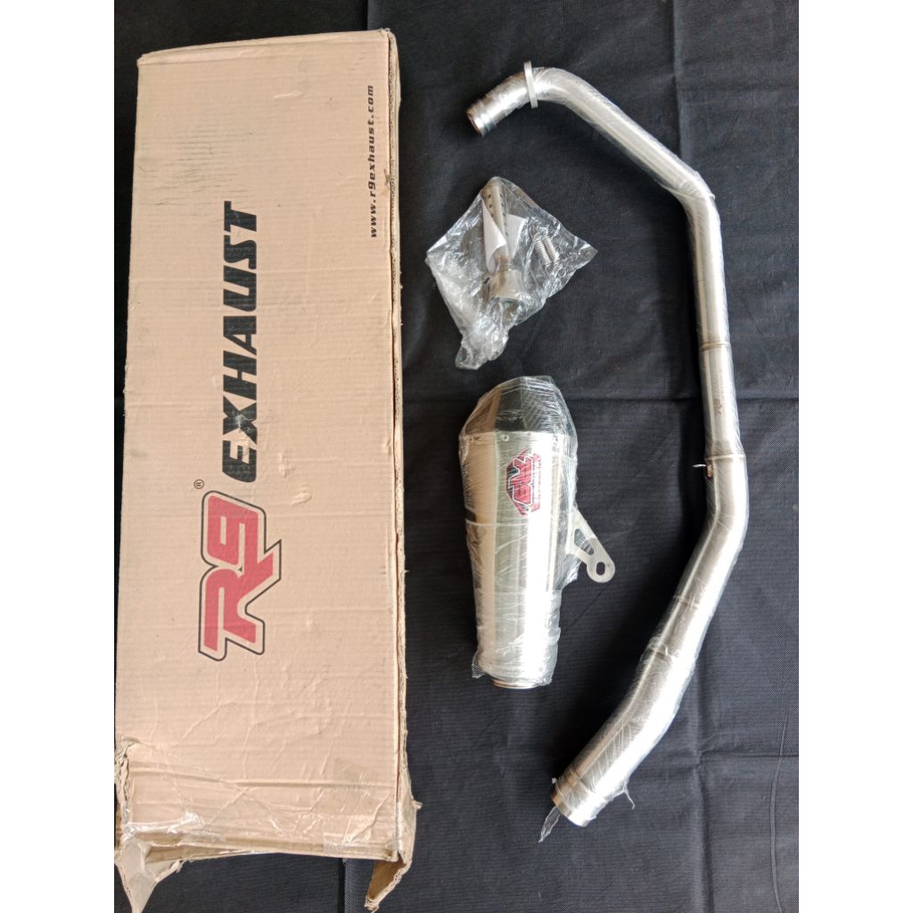COD knalpot r9 zeta full sistem pnp cbr 150r