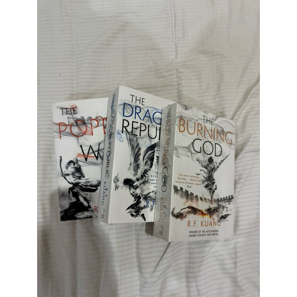 The Poppy War | The Dragon Republic | The Burning God PRELOVED