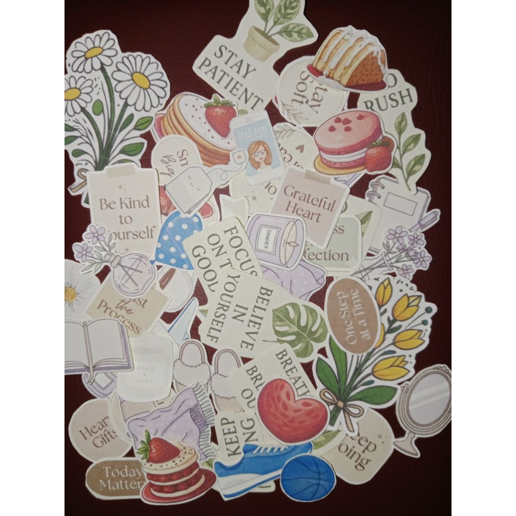 Stiker Jurnal Aesthetic