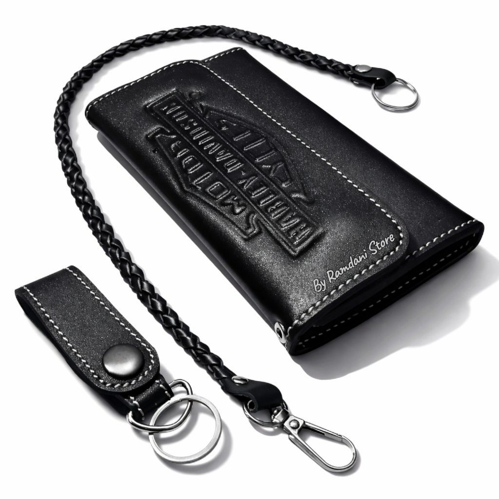 Dompet Kulit HARLEY DAVIDSON Original Full Kulit Asli Bisa COD