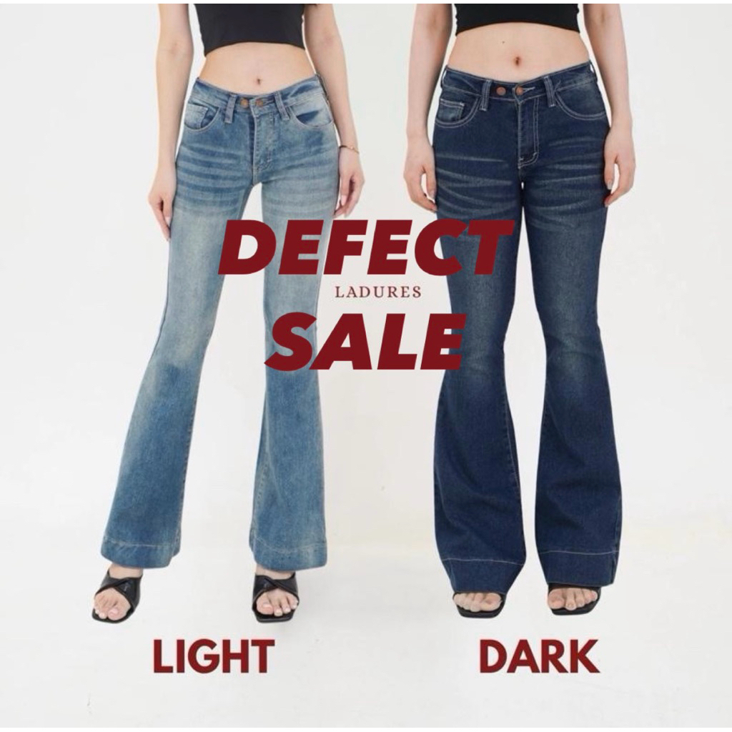 [UNDER 100k] LADURES DEFECT SALE - Milano Cutbray Jeans