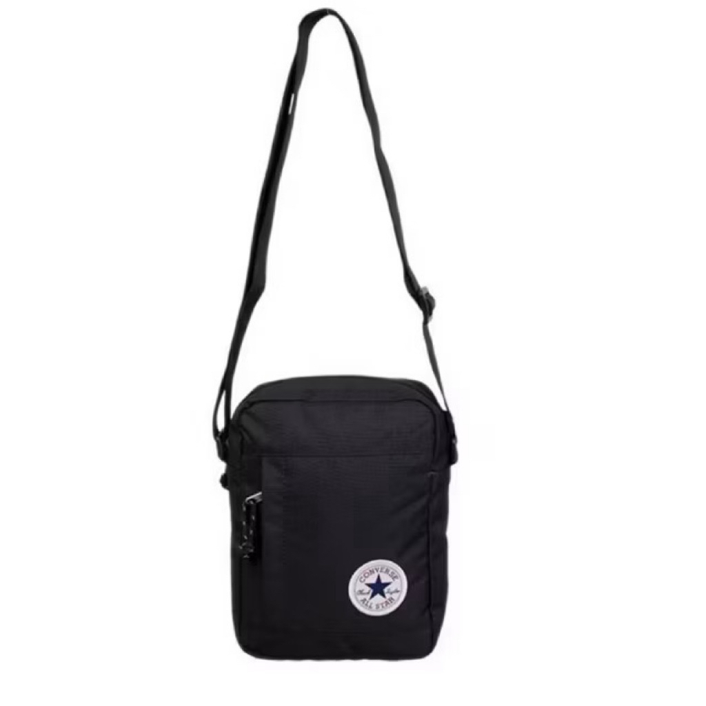 Tas Selempang Sling Bag Pria Wanita Converse Crossbody Logo Vol 1 Black New Release 2025 Original 10