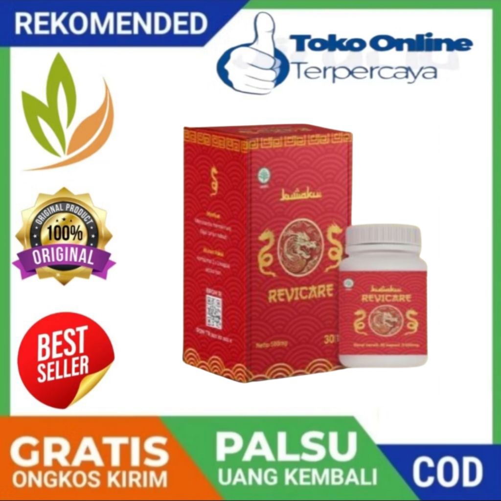 Obat Revicare Asli mengatasi Batuk Asma Dan Sesak Nafas Herbal China