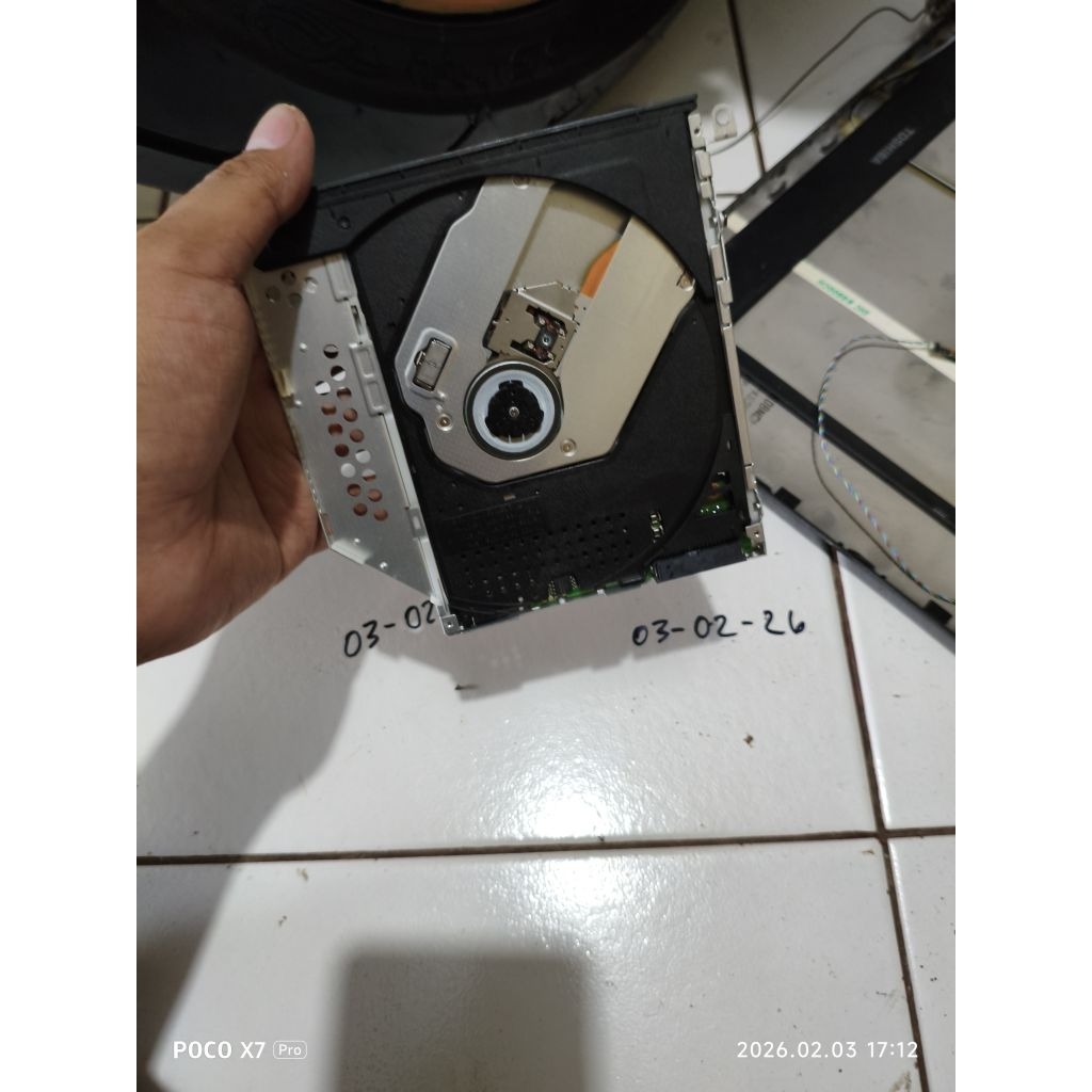 dvd laptop Toshiba r732 r732/f ori