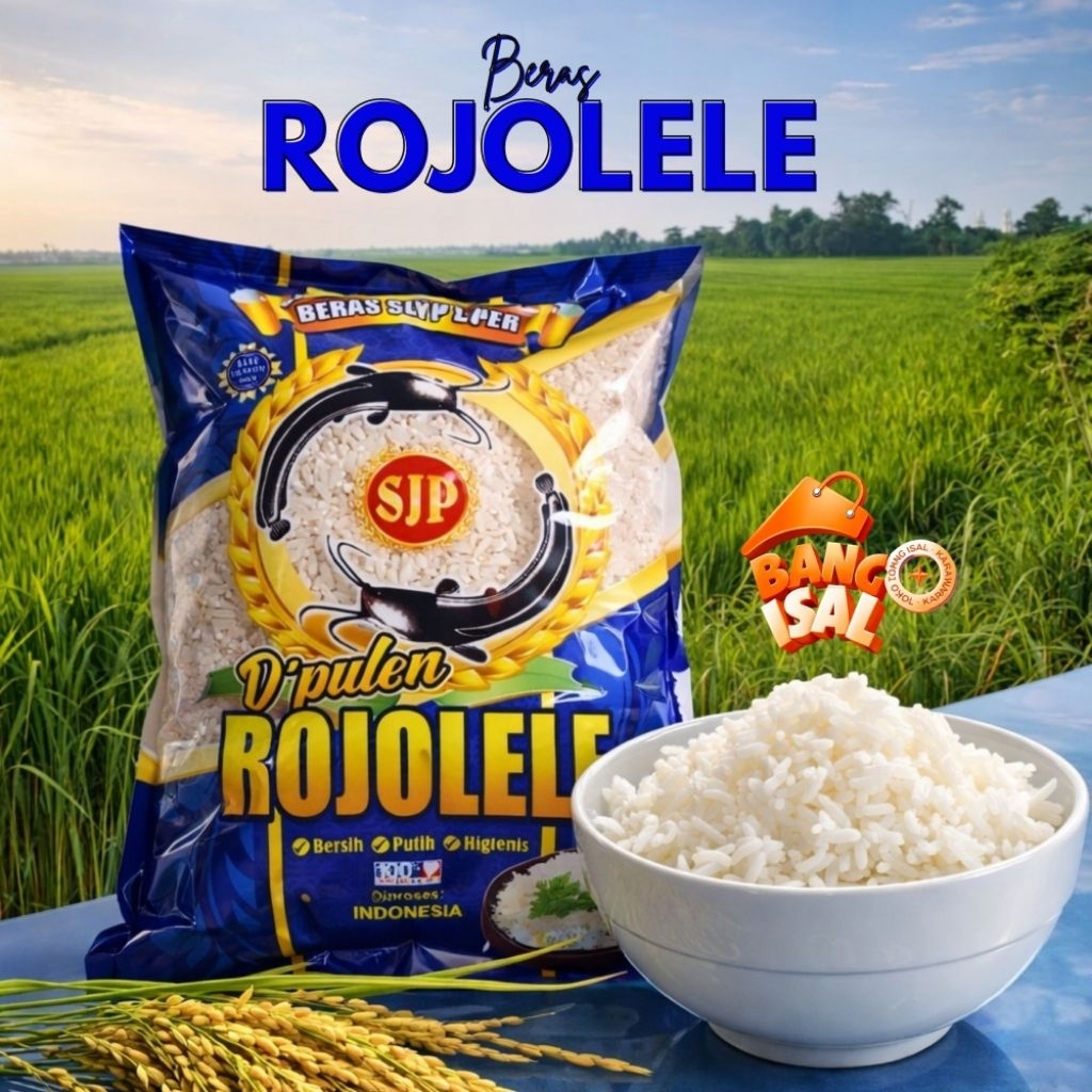 BERAS KEMASAN 1 LITER ROJOLELE