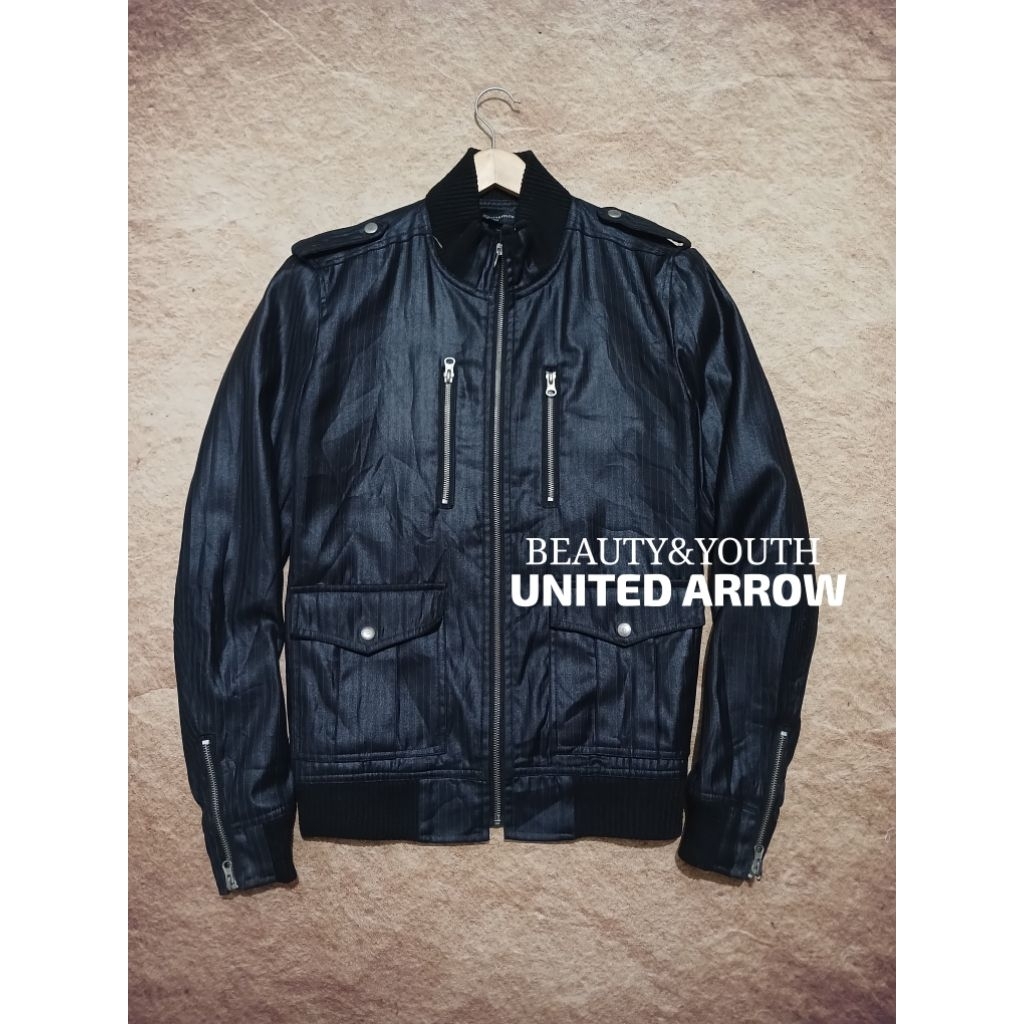 Jaket casual biker/rider UNITED ARROW bekas pakai