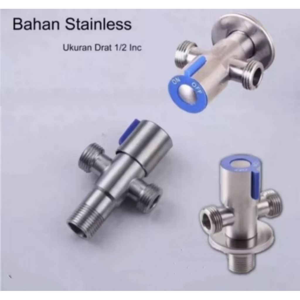 stop kran 2.lubang shower/jet shower.mesin cuci dll