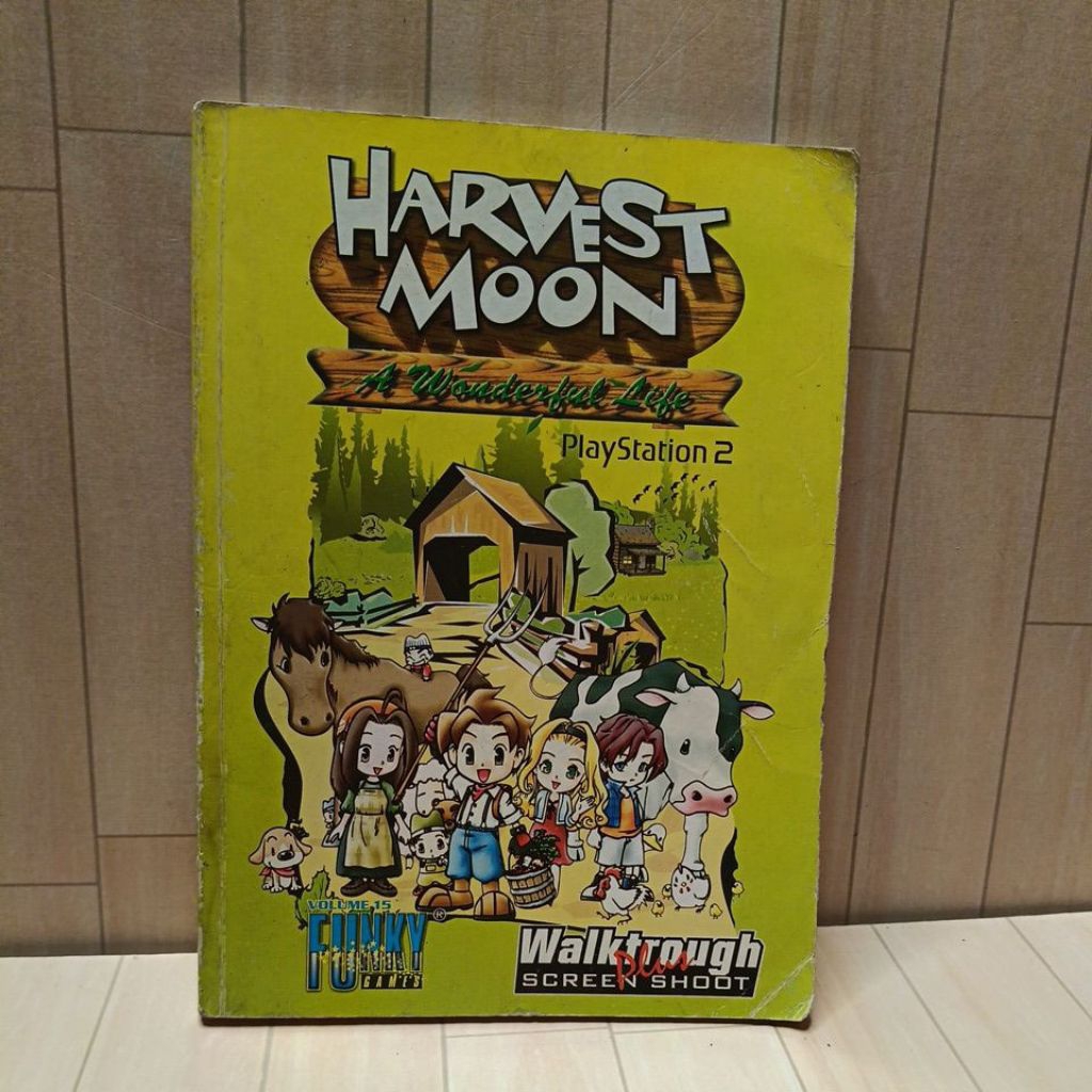 Buku Panduan Bermain Game / cheat code / walkthrough Harvest Moon A Wonderful life