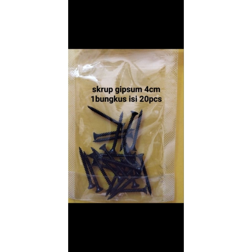 skrup gipsum