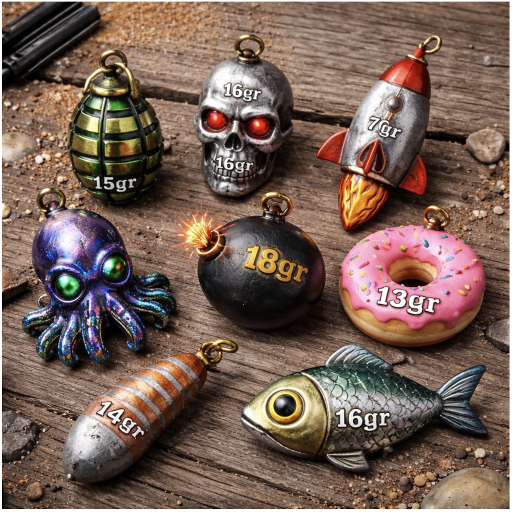 snd nik slug 16 sampai 18 gr timah pancing terbaru