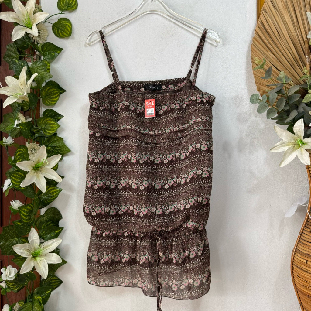 Blouse Chiffon Floral Tali