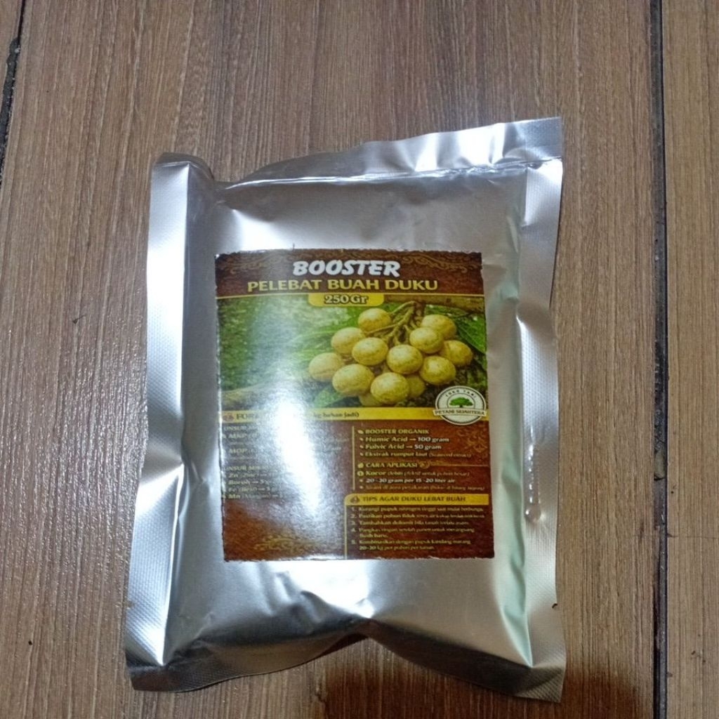 Booster pelebat buah duku