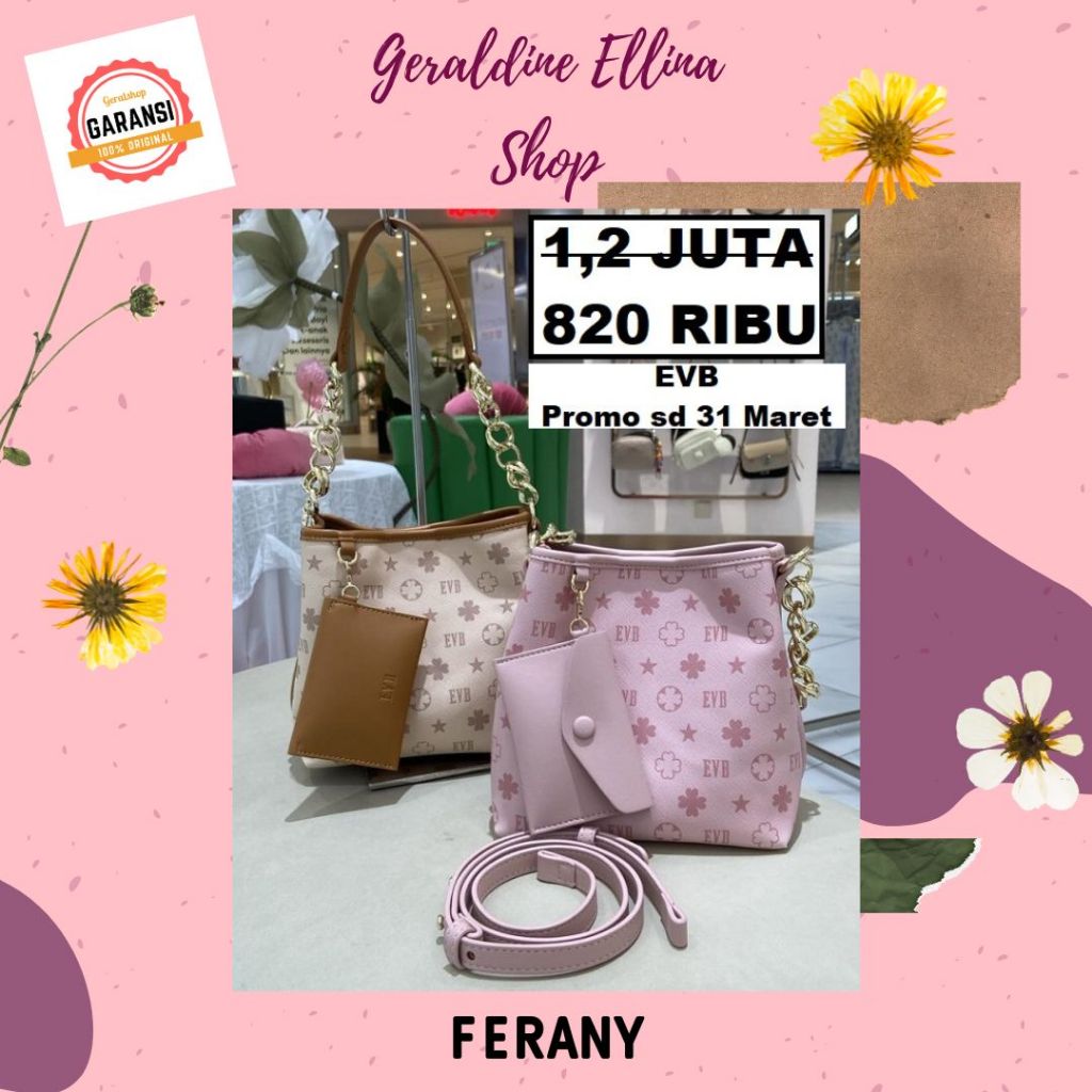 Tas Evb wanita original sale seri REINAN
