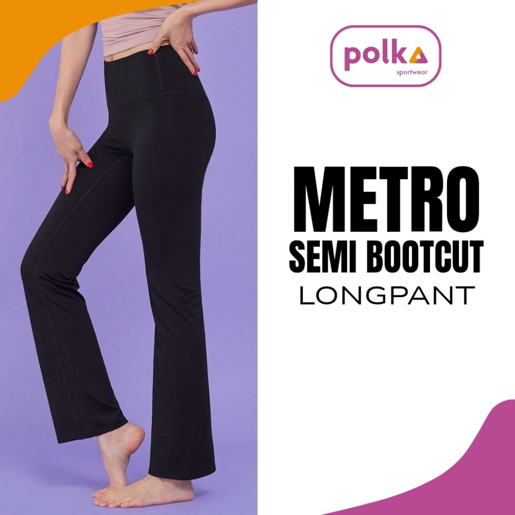 S*TL LP METRO SEMI BOOTCUT - LEGGING WANITA
