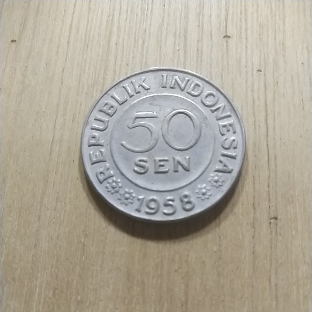 50 SEN 1958 - 1959