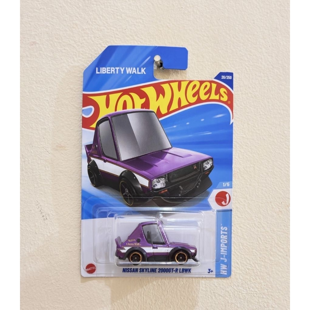 hot wheels nissan skyline lbwk tooned