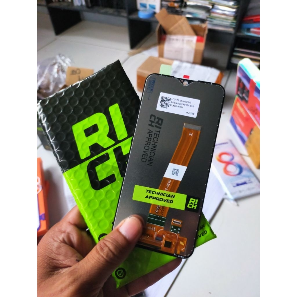 lcd samsung a01 a015/f big