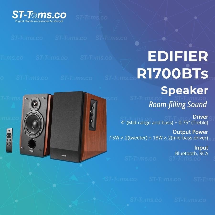 Edifier R1700BTs / R 1700BTs / R1700 BTs 2.0 Active Bookshelf  Active Speaker