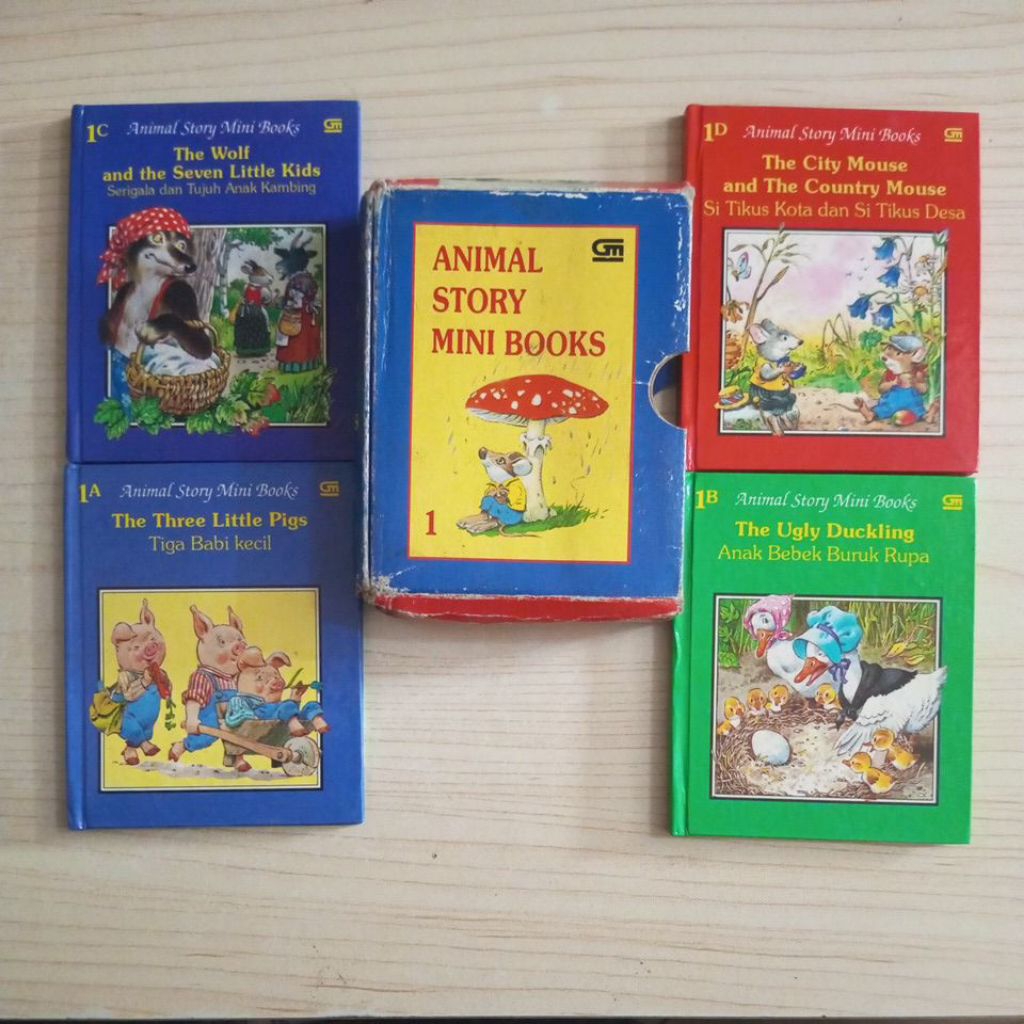 BUKU ANIMAL STORY MINI BOOKS 1