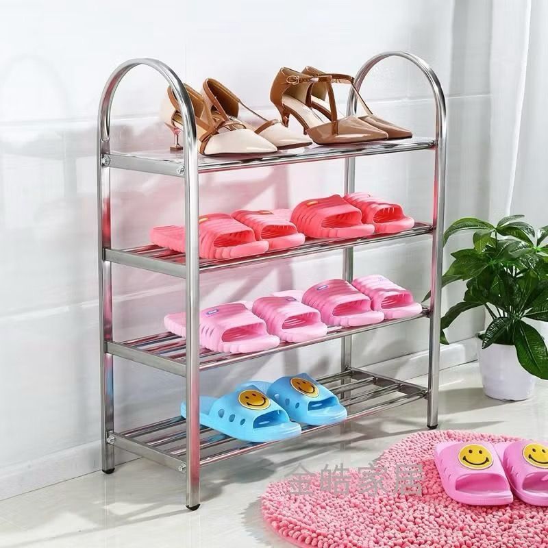 Rak Sepatu Stainless 4 susun