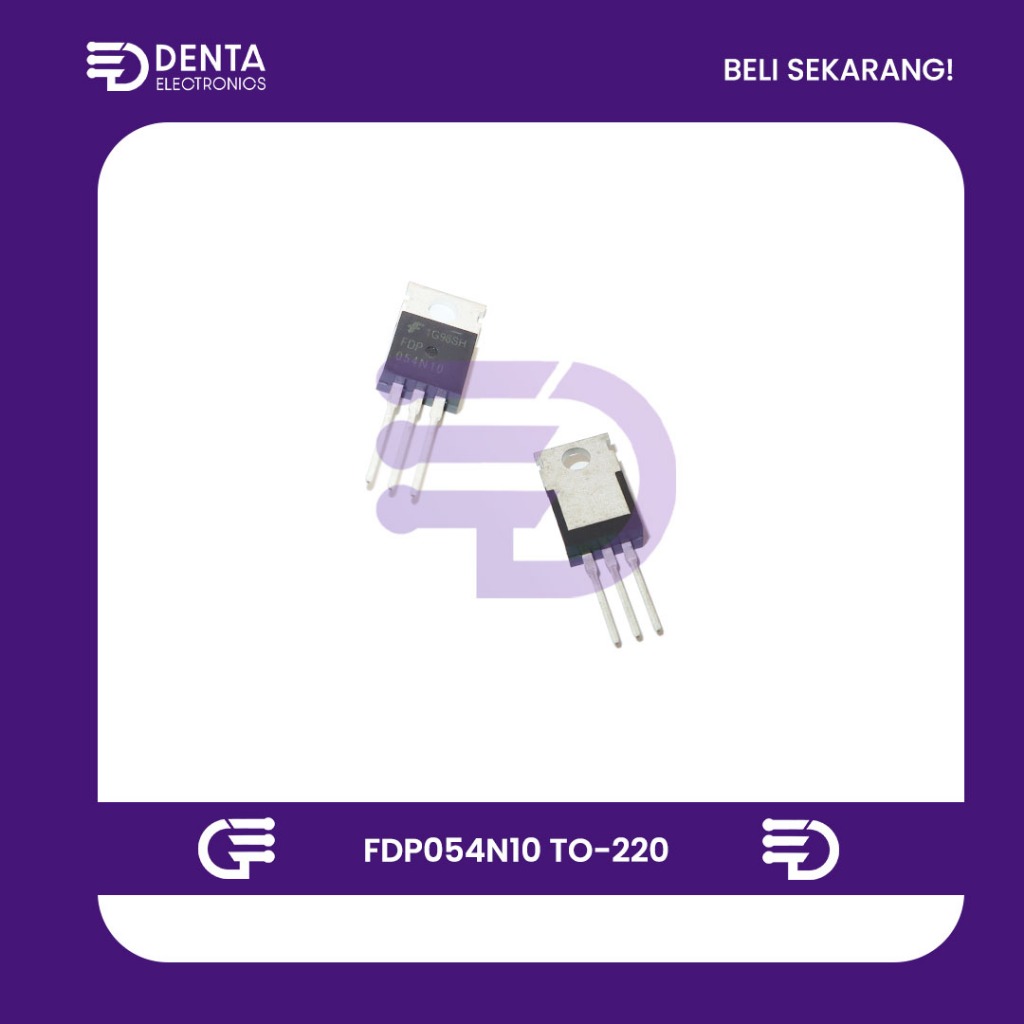 FDP054N10 TO-220 - Sparepart Elektronik
