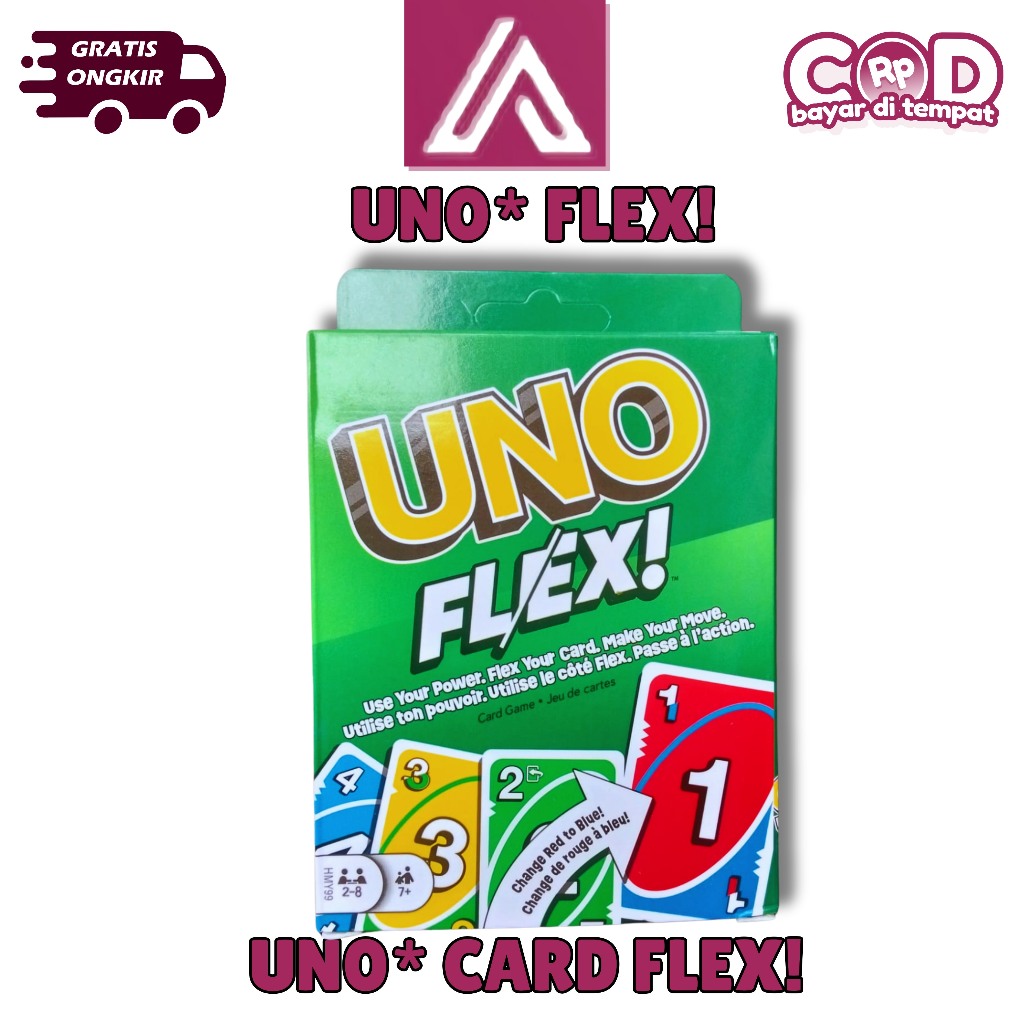Flex Card Game Permainan Kartu Keluarga | Fun Game Card Seru | Board Game Edukasi Anak & Dewasa