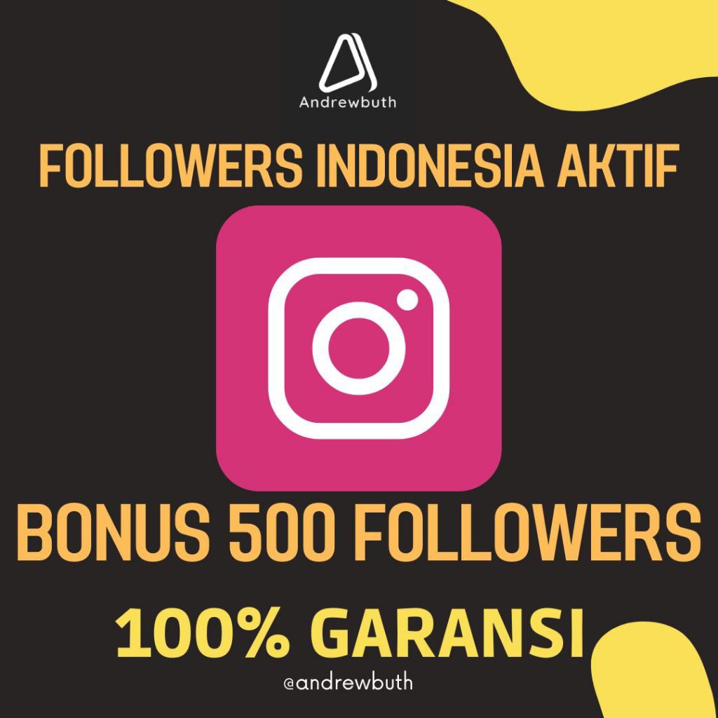 FOLLOWERS INSTAGRAM INDONESIA REAL AKTIF TERMURAH DI SHOPEE BISA LIKE DAN LIAT STORY GARANSI