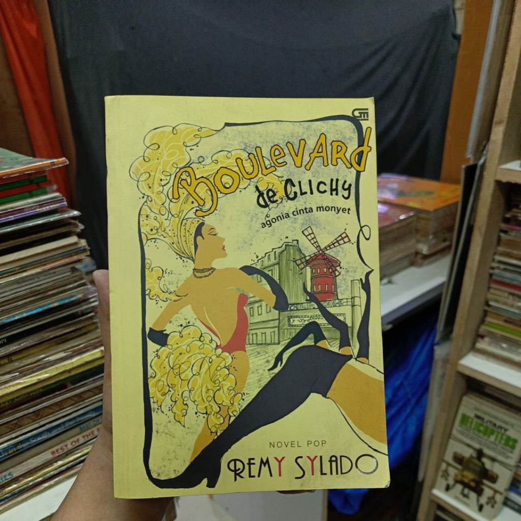 Buku Novel BoulevARd de Clichy agonia cinta monyet