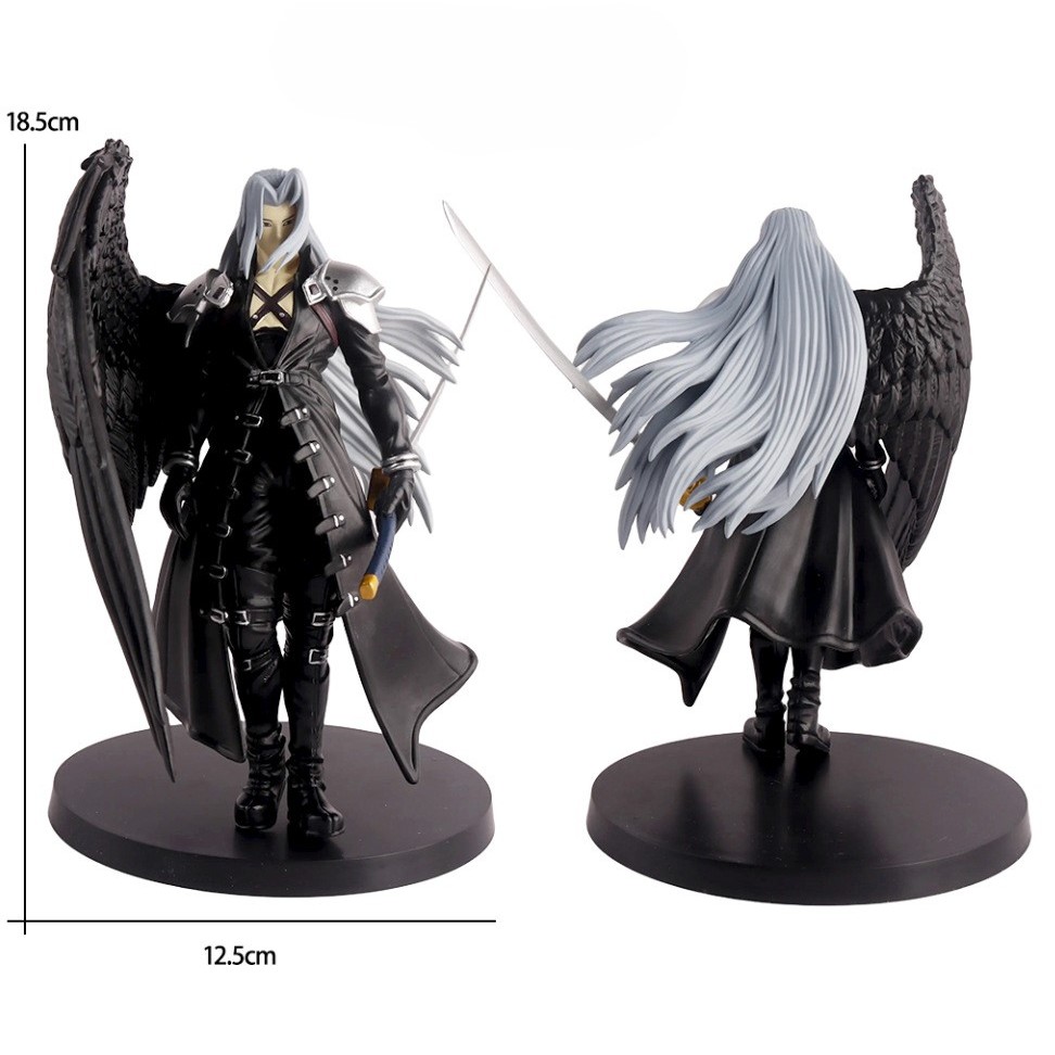 READY Action Figure FINAL FANTASY - FF Cloud Sephiroth Tifa Miniatur Pajangan Mainan Toy Topper Game
