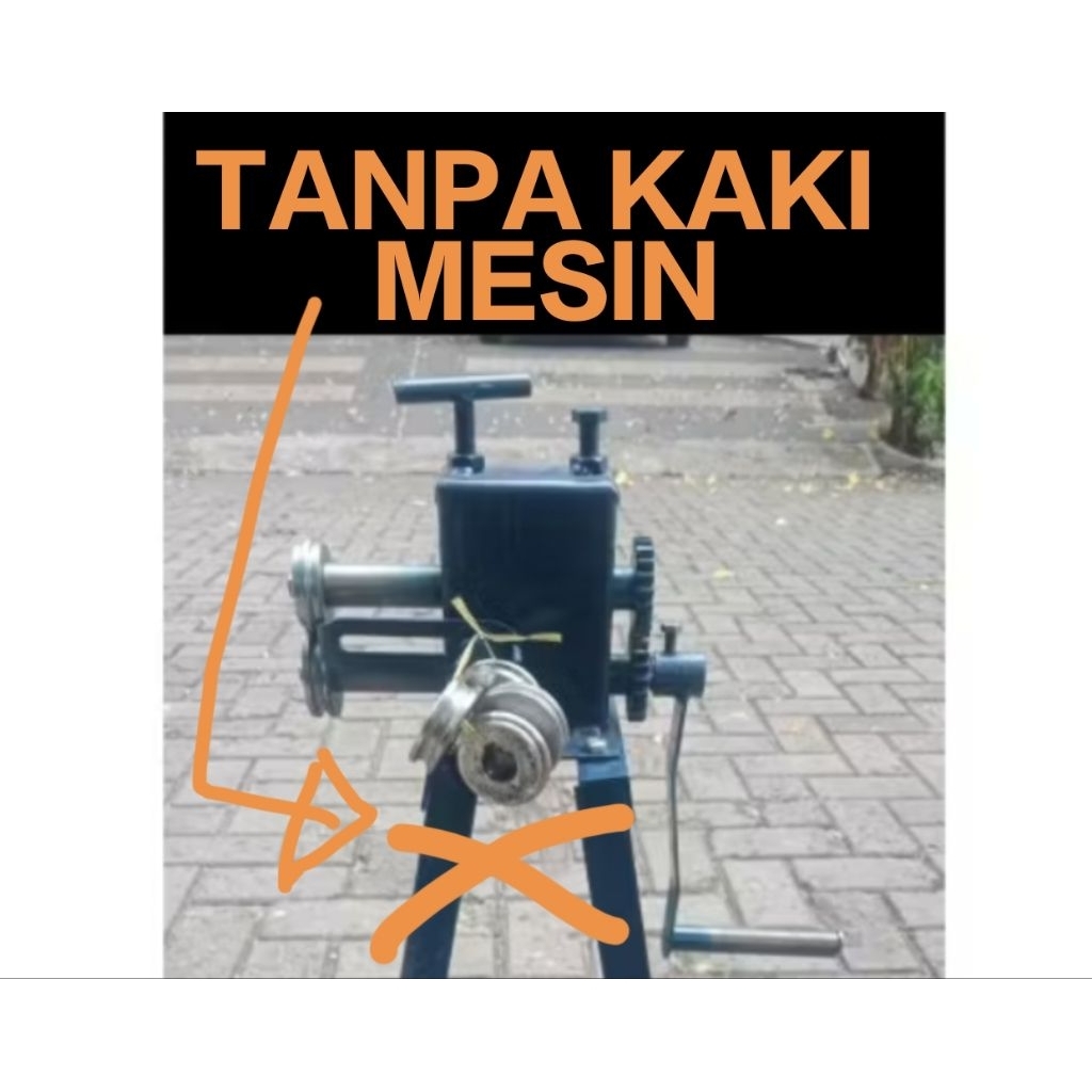 TANPA KAKI MESIN Mesin Hamodasi pondasi isolasi  insulation jacketing sepigot ducting edge forming m