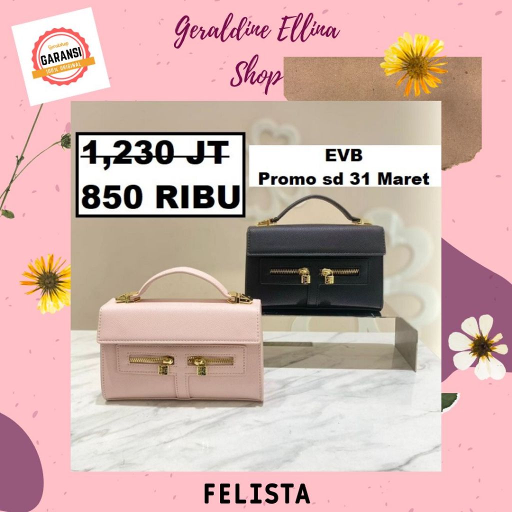 EVB TAS SELEMPANG WANITA FELISTA ORIGINAL