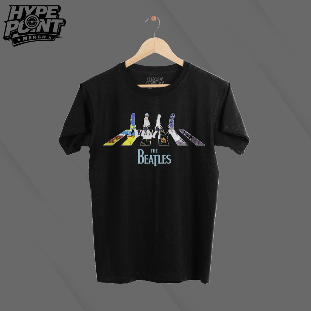 Kaos THE BEATLES 100% original | T-Shirt THE BEATLES ori | kaos sablon premium termurah terlaris | H