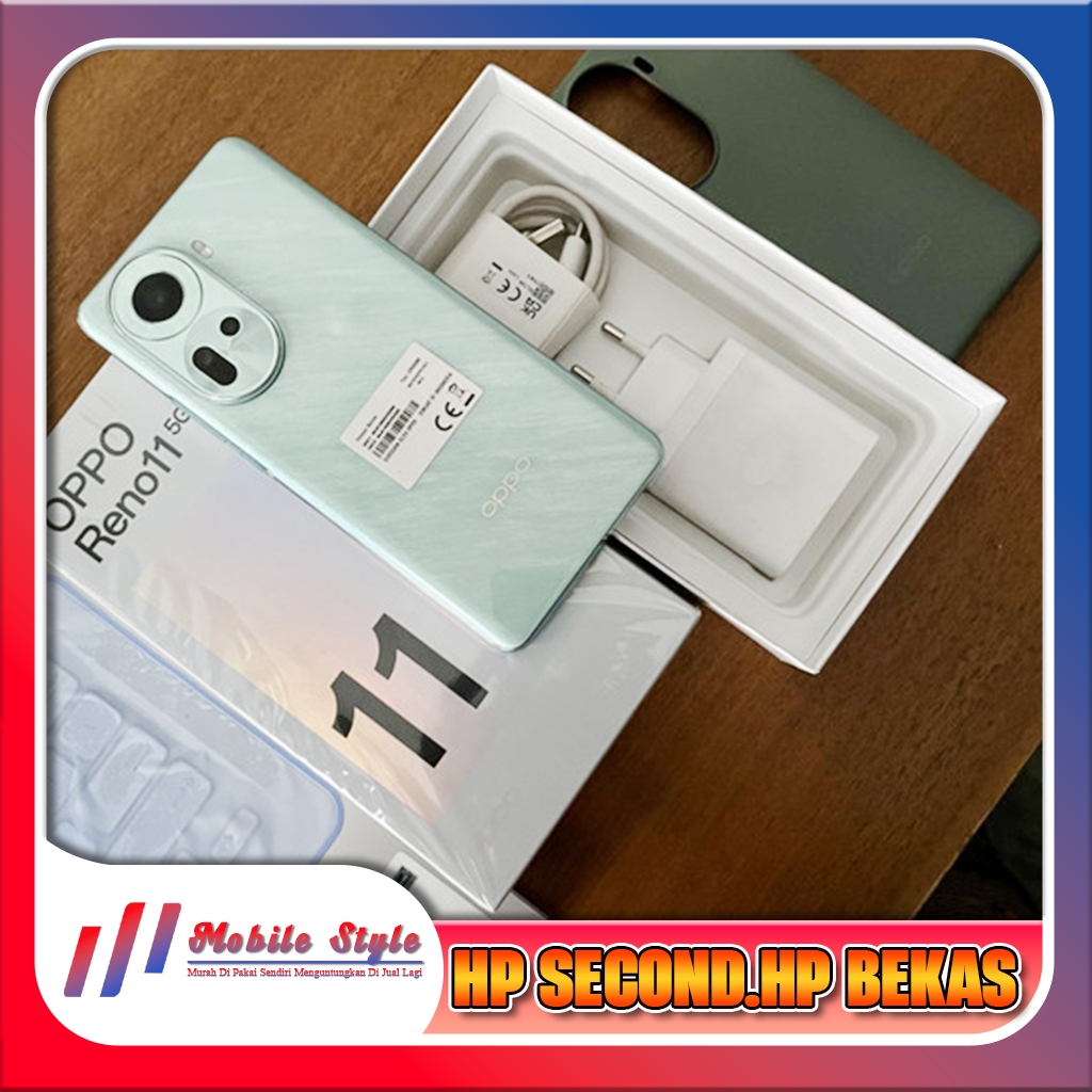 Oppo Reno 11 | Reno 11F 5G Ram 8 Rom 256GB Second Mobile Style Store