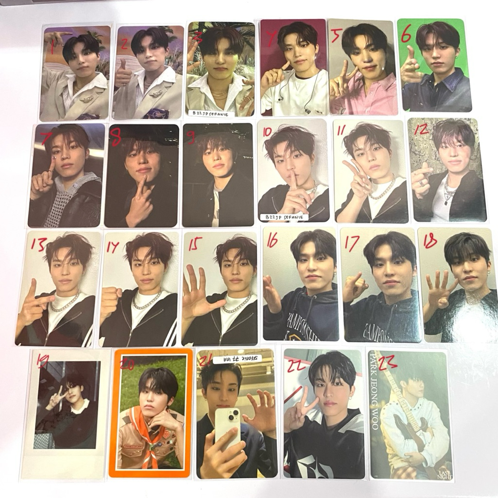 OFFICIAL PC TREASURE PHOTOCARD TREASURE JEONGWOO