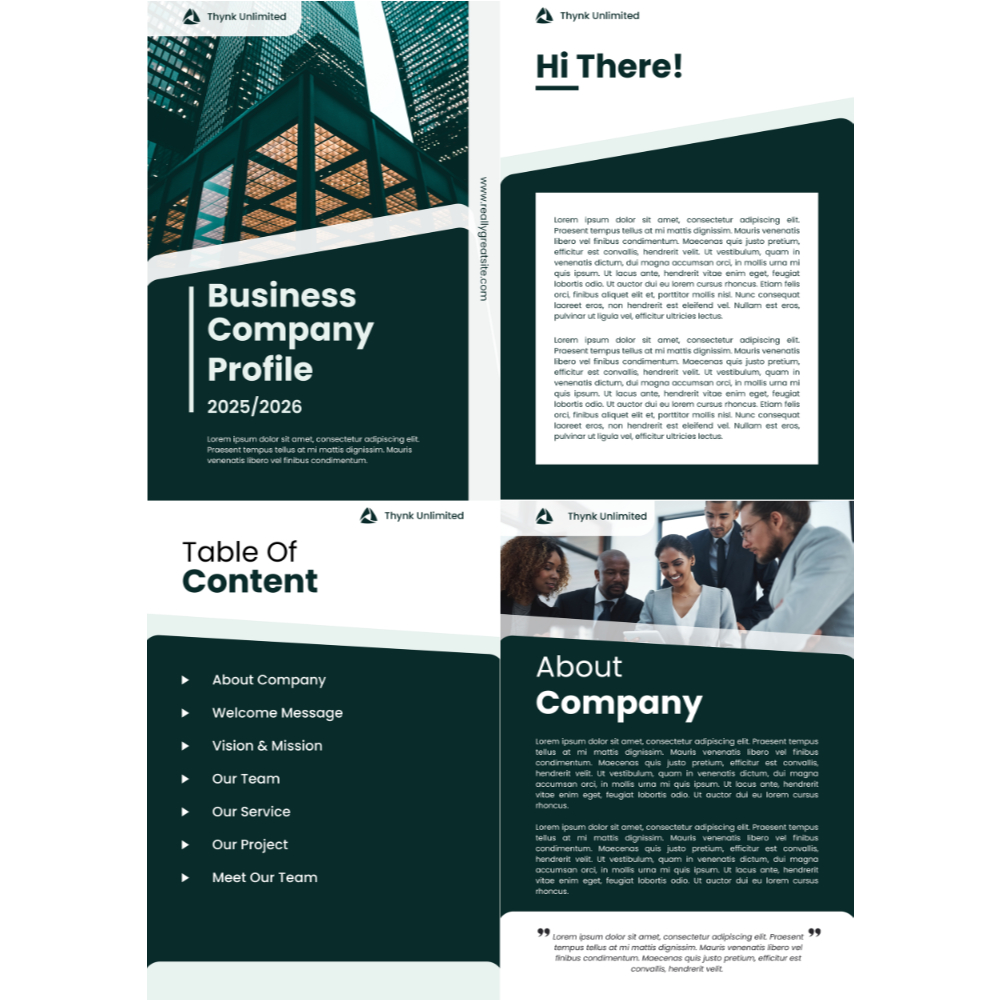 Jasa Desain Company Profile Profesional | Company Profile Perusahaan | Company Profile PDF