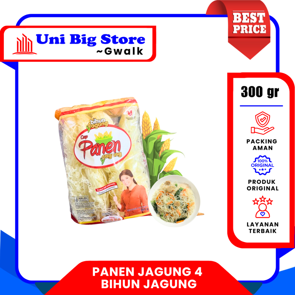 PANEN JAGUNG 4 BIHUN JAGUNG ~ 300 GR