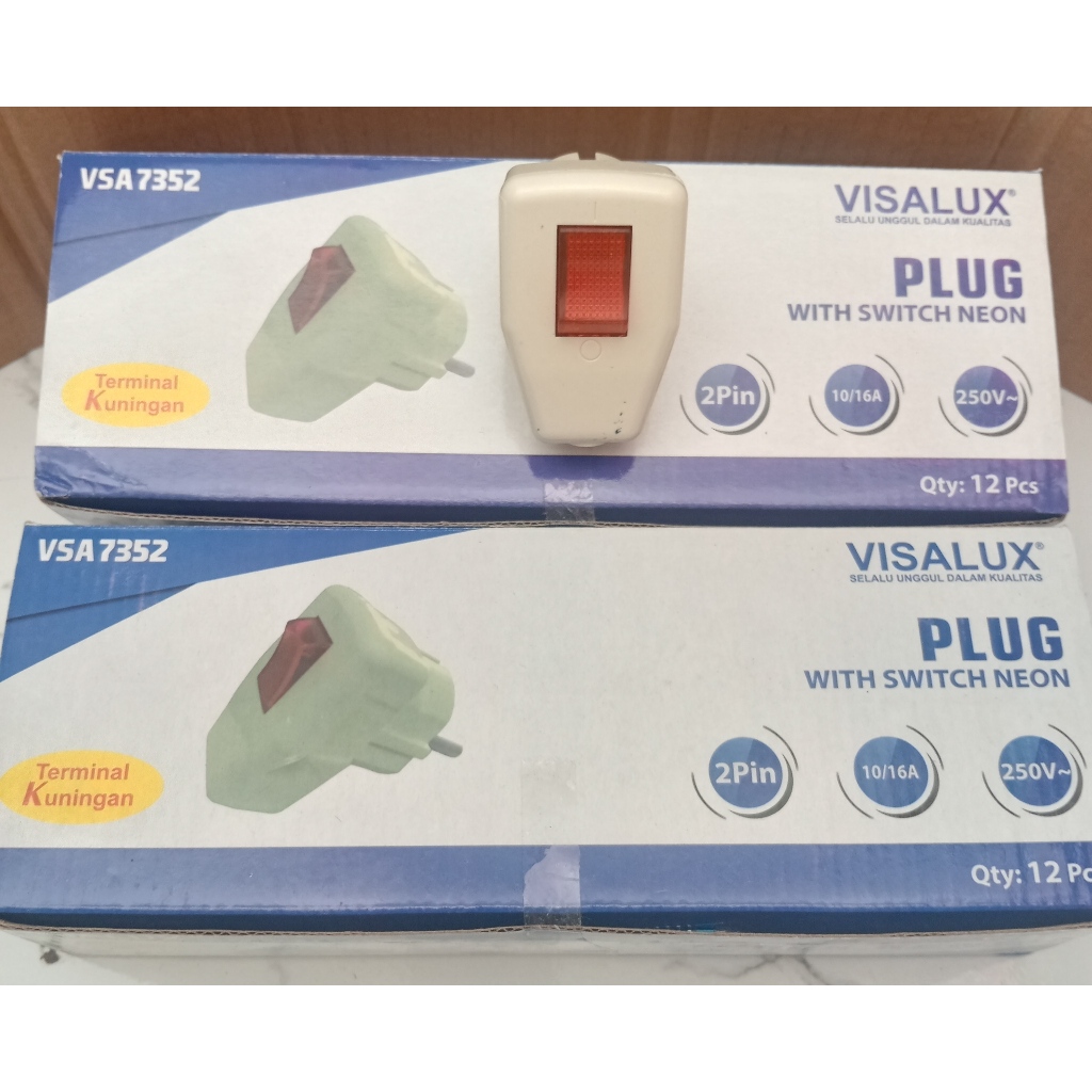 STEKER LAMPU VISALUX