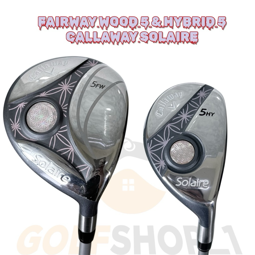 Stick Golf Ladies Fairway Wood & Rescue Hybrid Callaway Solaire Ladies - Hybrid Golf Ladies